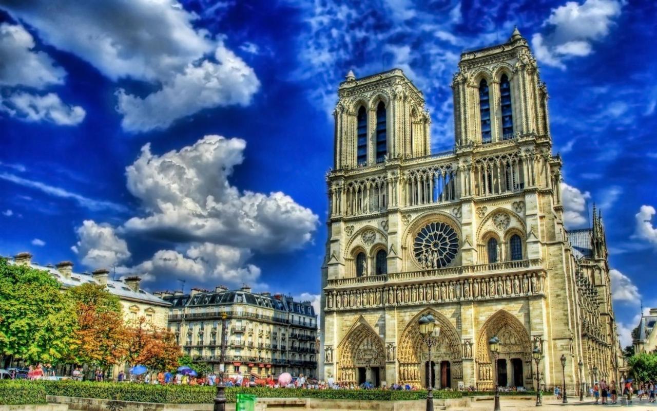 Notre-Dame Appartement Familial Parijs Buitenkant foto
